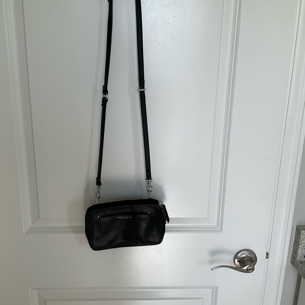 Tignanello black crossover bag